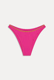 Dove Beaded Bikini Bottom - Sea Star Pink