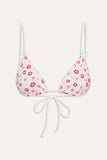 Elena Reversible Micro Bikini Top - Sprinkles