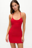 X Jennie Carla Cotton Mini Dress - Roses