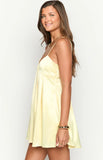 Hailee Yellow Mini Dress