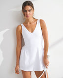 Ypb Sculptlux V-Neck Mini Dress