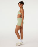 Form Invisible Scrunch Shorts 4" | Soft Matcha