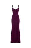 Blossom Belle Maxi Dress Plum