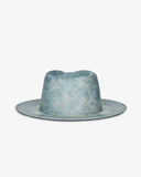 Indigo Straw Hat