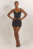 The Cinched Lace Corset in Black