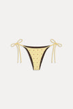 Mackenzie Reversible Bikini Bottom - Honey Bug