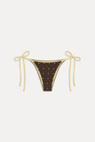 Mackenzie Reversible Bikini Bottom - Honey Bug