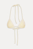 Nick Terry Triangle Bikini Top - Lemon