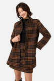 Wilma Check Coat