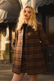 Wilma Check Coat