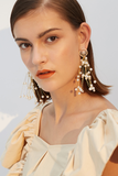 Pearl Pendant Drop Earrings