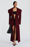 Calypso Coat - Burgundy