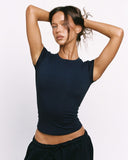 Form Capped Sleeve Tee | Deep Navy