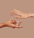 B&W Nail Art