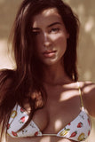 Elena Micro Triangle Bikini Top - Amalfi