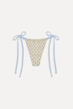 Tia Skimpy String Bikini Bottom - Spring Dreaming