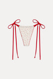 Tidal Micro String Bikini Bottom - Tiny Berry