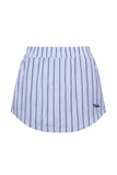 Stripe A-Line Skirt