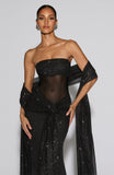 Agnes Shawl - Black Sparkle