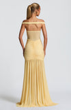 Alaia Maxi Dress - Lemon