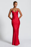 Athena Maxi Dress - Red