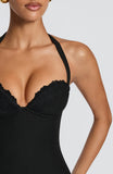 Cassia Mini Dress - Black