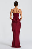 Cornelia Maxi Dress - Burgundy