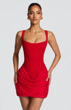 Cornelia Mini Dress - Red