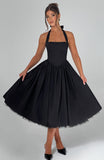 Cressida Midi Dress - Black