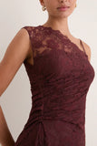 A.L.C. Marron Lace Gia Midi Dress