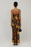 Margot Cowl Neck Maxi Dress in Harvest