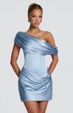 Ella Mini Dress - Glacier Blue