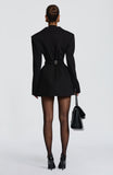 Elvira Mini Dress - Black