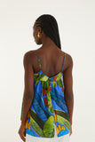 Blue Banana Grapes Blouse