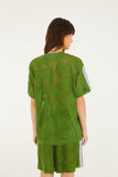 Green Brasil Samba Lace T-Shirt
