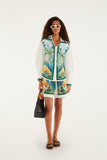 Multicolor Rio Mosaic Collared Buttoned Shirt
