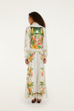 Tropical Royalty Off-White Pants