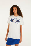 White Farm Rio Starfish Cut-Out  T-Shirt