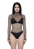 Because I Said So Fishnet Bodysuit