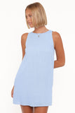 Coben Mini Dress - Blue