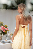 Giana Mini Dress - Yellow