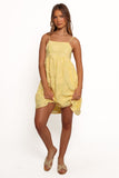 Giana Mini Dress - Yellow