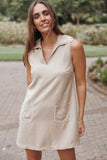 Newton Mini Dress - Taupe