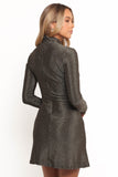 Taylor Metallic Mini Dress - Gold