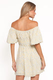 Tori Off Shoulder Mini Dress - Floral