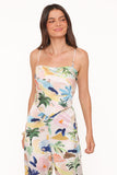 Alba Scarf Top - Cream Resort Isle