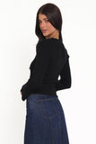 Rosienna Knit Top - Black