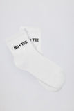 Ribbed Crew Sock Bundle In White