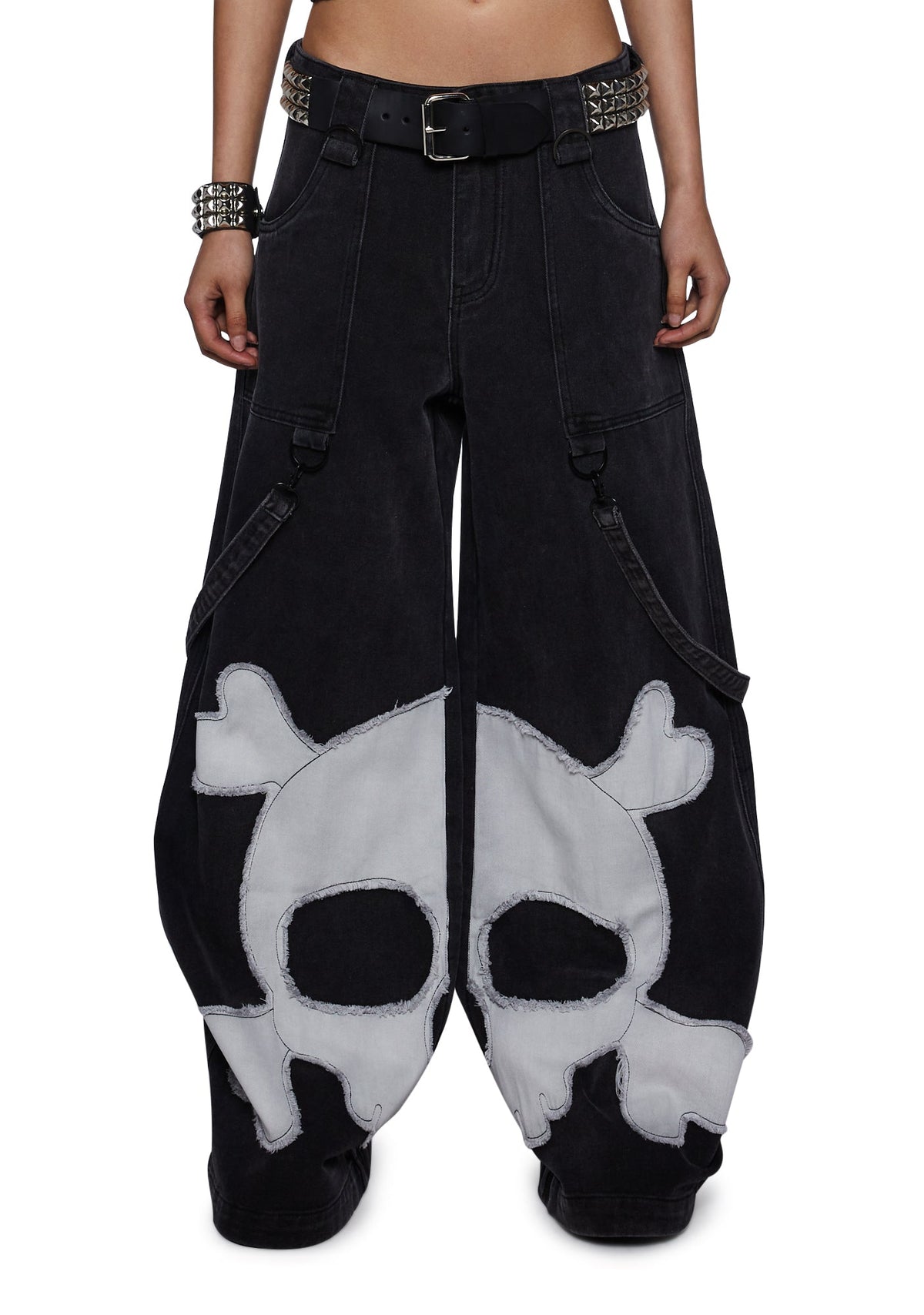 Ghostly Gauntlet Wide Leg Pants