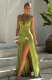 Saira Maxi Skirt - Olive